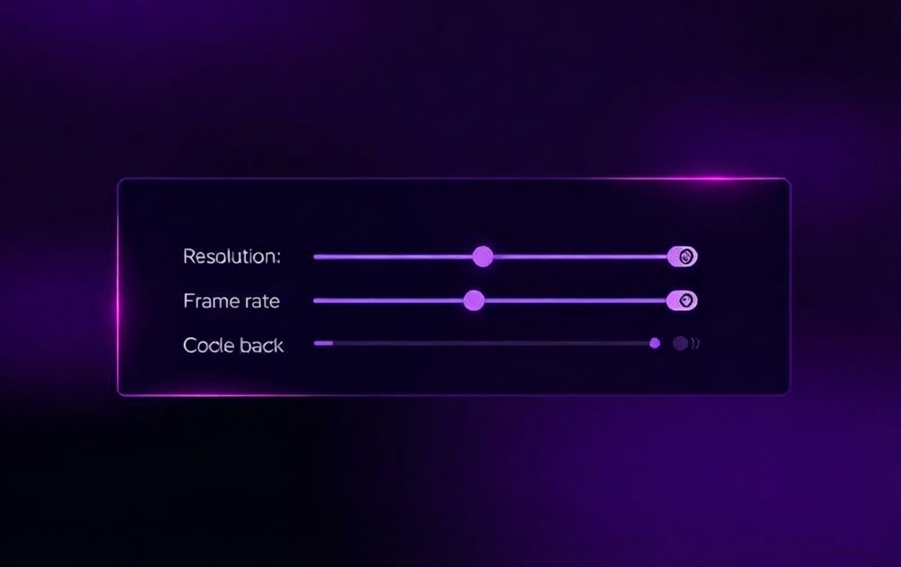 Quality control sliders illustration