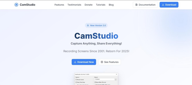 camstudio | camtasia alternatives