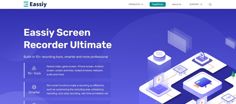Eassiy Screen Recorder | camtasia alternatives