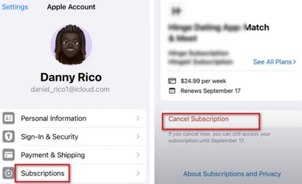 cancel via apple | cancel hbo max subscription