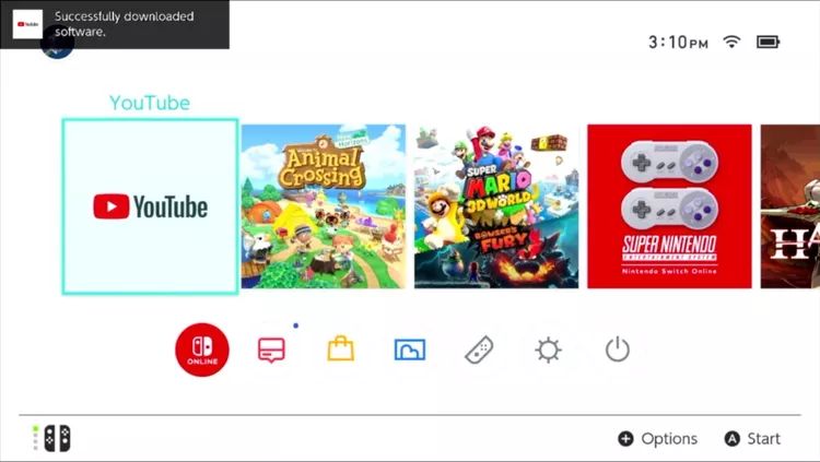 launch YouTube | Watch YouTube on Nintendo Switch