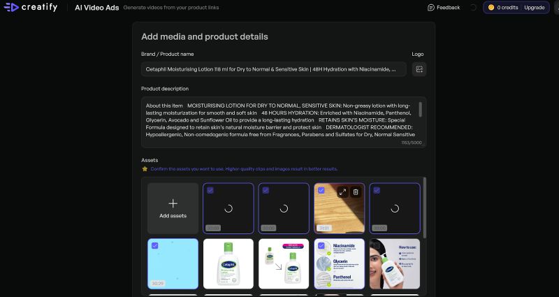 Creatify AI feedback | UGC Video Makers for Creating YouTube Shorts