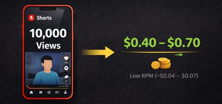 10,000 views | UGC Video Makers for Creating YouTube Shorts