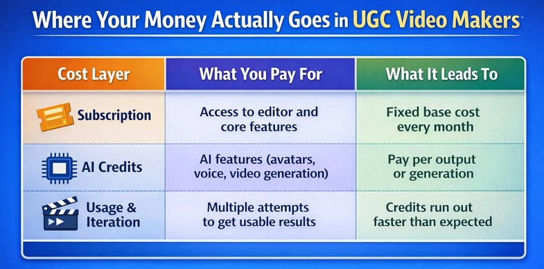 pricing | UGC Video Makers for Creating YouTube Shorts