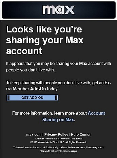 designed for shared households | share an hbo max account