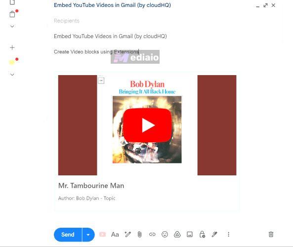 select videos | Embed a YouTube Video in an Email
