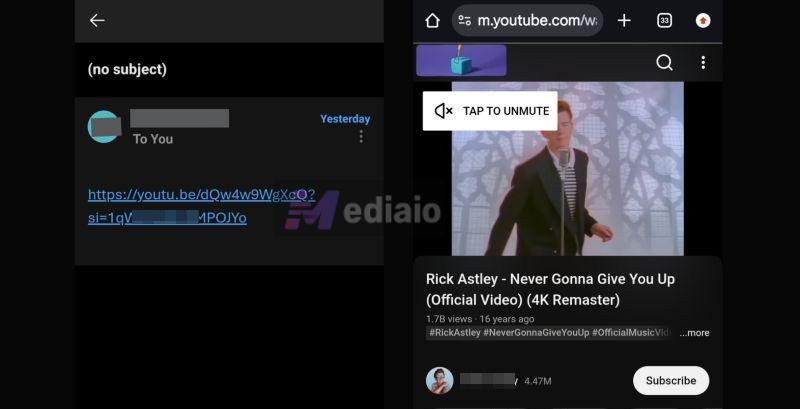 click Send | Embed a YouTube Video in an Email