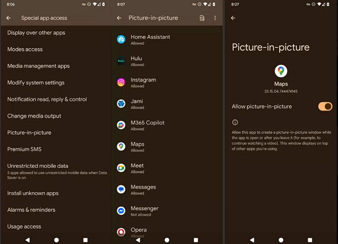 enable PiP | Picture in Picture for Paramount Plus