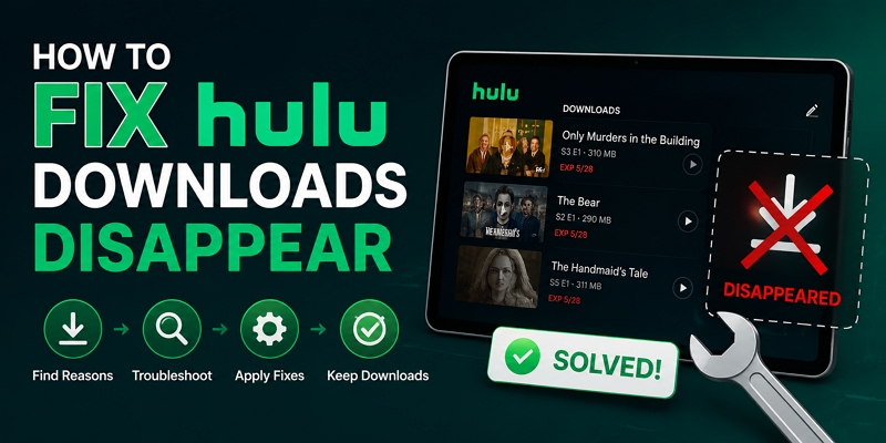 How to Fix Hulu Downloads Disappear on iPad/iPhone/Android