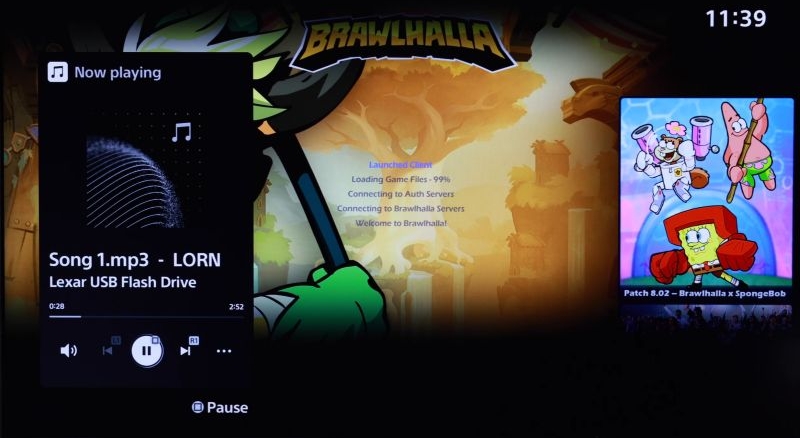 control music playback | Watch YouTube While Playing Games on PS5
