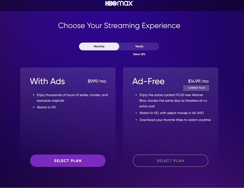 HBO Max Ad-Free | hbo max plans