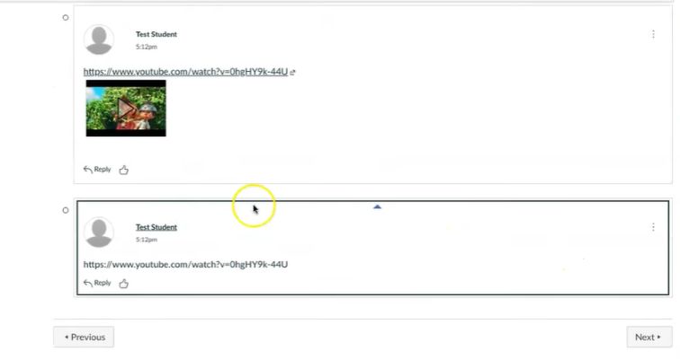 included link | Embed YouTube Videos in Canvas