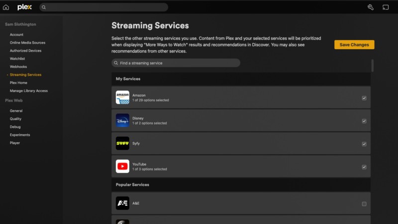Plex library | add hbo max videos to plex