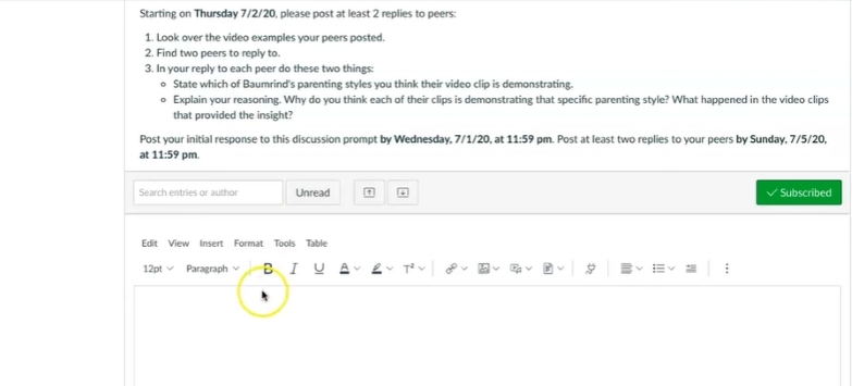 click Edit | Embed YouTube Videos in Canvas