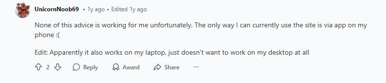 switch to another browser | Paramount Plus Error Code 111 