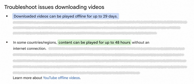 go online to keep the downloads available | Save YouTube Videos to Your iPhone Camera Roll