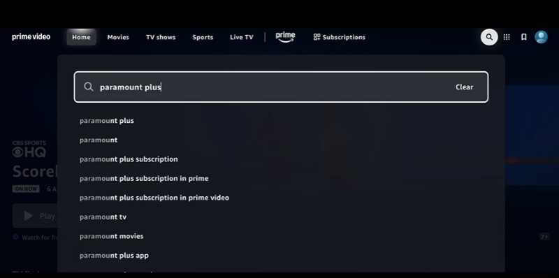 select Paramount+ in Prime | Watch Paramount Plus on PS4/PS5