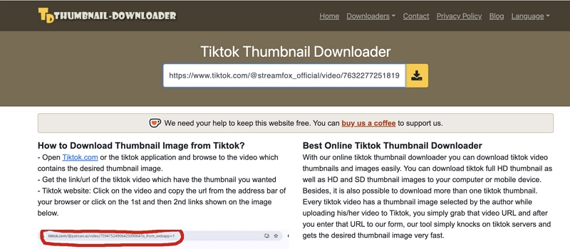 open downloader | TikTok Thumbnail Downloaders