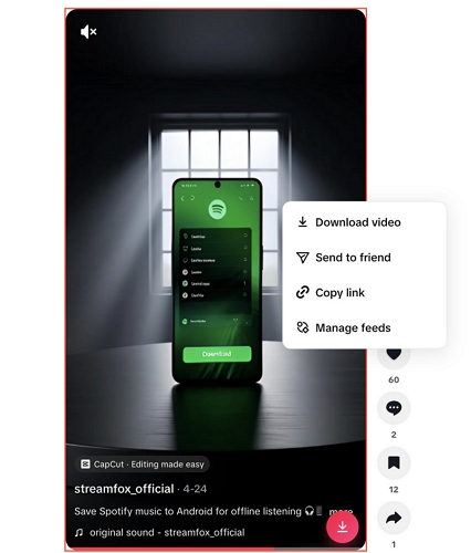 select Copy Image | TikTok Thumbnail Downloaders