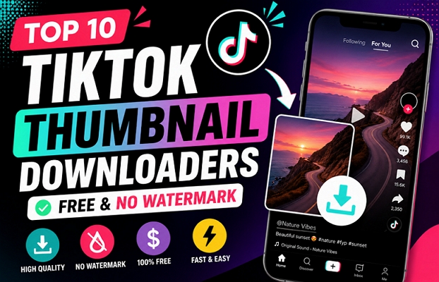 Top 10 TikTok Thumbnail Downloaders Without Watermark