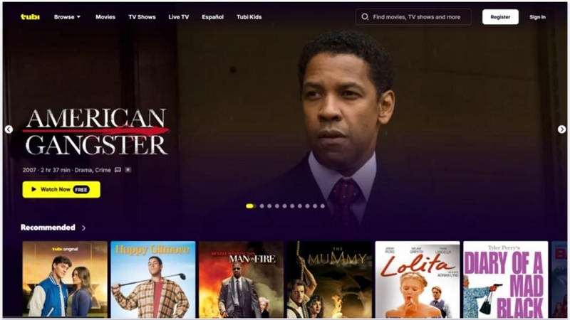 Tubi | sflix alternatives