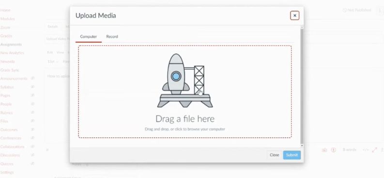 drop YouTube MP4 | Embed YouTube Videos in Canvas