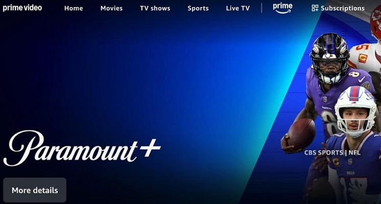 access Paramount+ in Prime | Picture in Picture for Paramount Plus