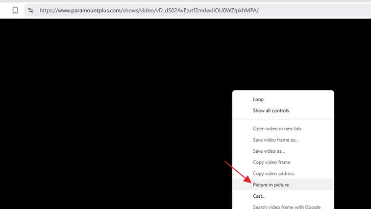 select Picture in Picture | Picture in Picture for Paramount Plus