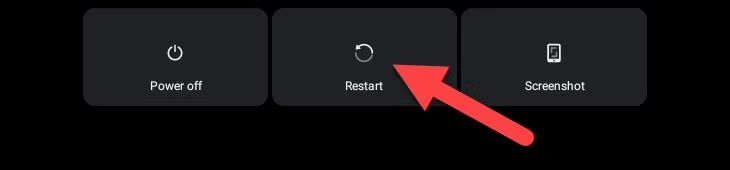 choose Restart | Watch YouTube on Fire Tablet
