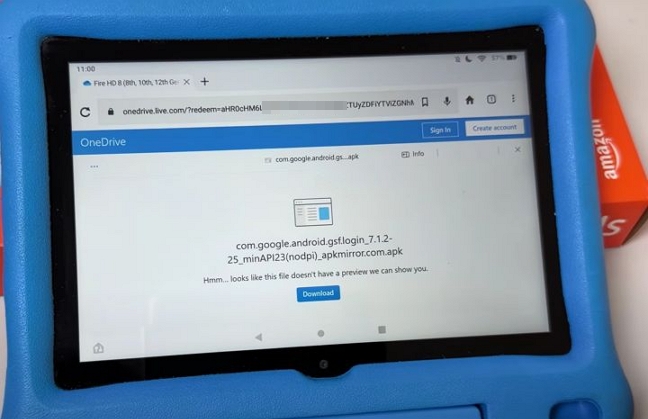 download Google Account Manager | Watch YouTube on Fire Tablet