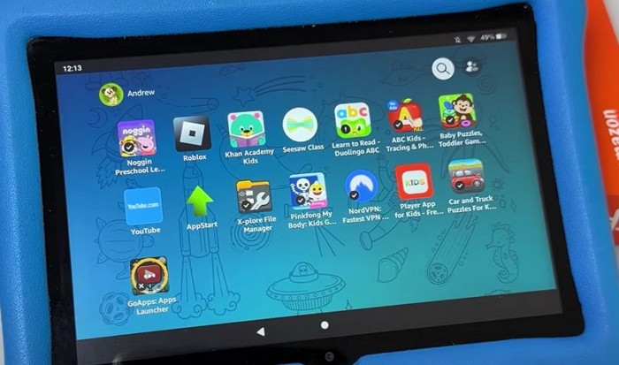 enable Go Apps Launcher | Watch YouTube on Fire Tablet