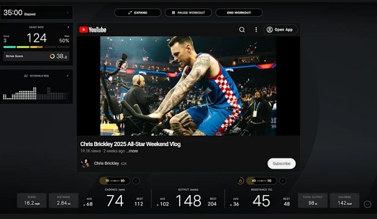 requirements | Watch YouTube on Peloton