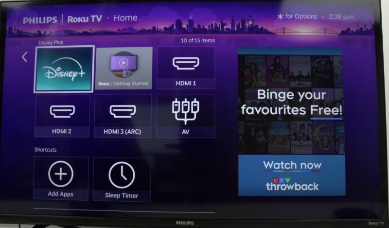 see input tiles | Watch YouTube on Roku TV