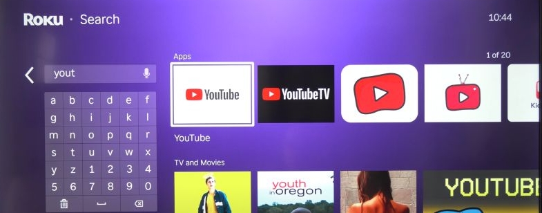 select YouTube | Watch YouTube on Roku TV