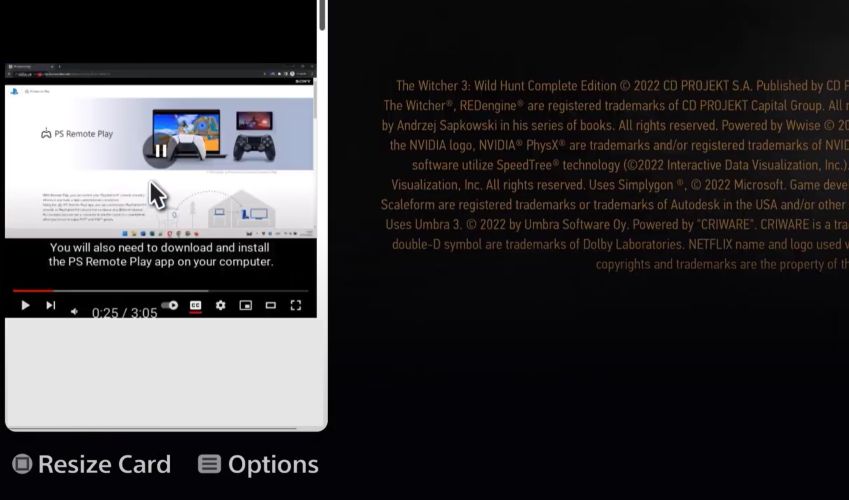 bring up Control Center | Watch YouTube While Playing Games on PS5