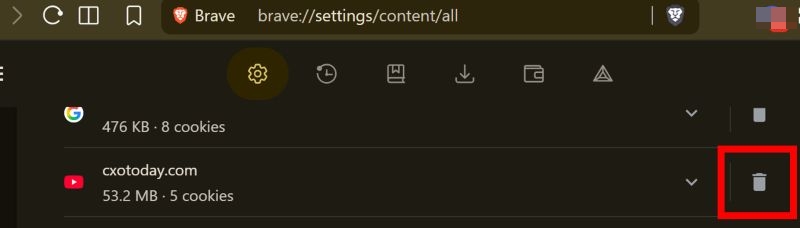 select Delete | YouTube Videos Won't Play for More than One Minute with NordVPN